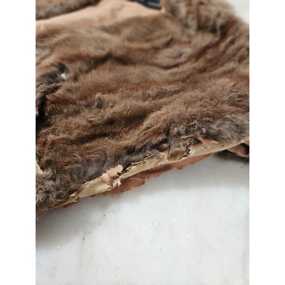 Vintage Fur Cape/Bolero - The Marie Antoinelle Austin, Texas, Brown Fur, OLD! - Picture 8 of 8